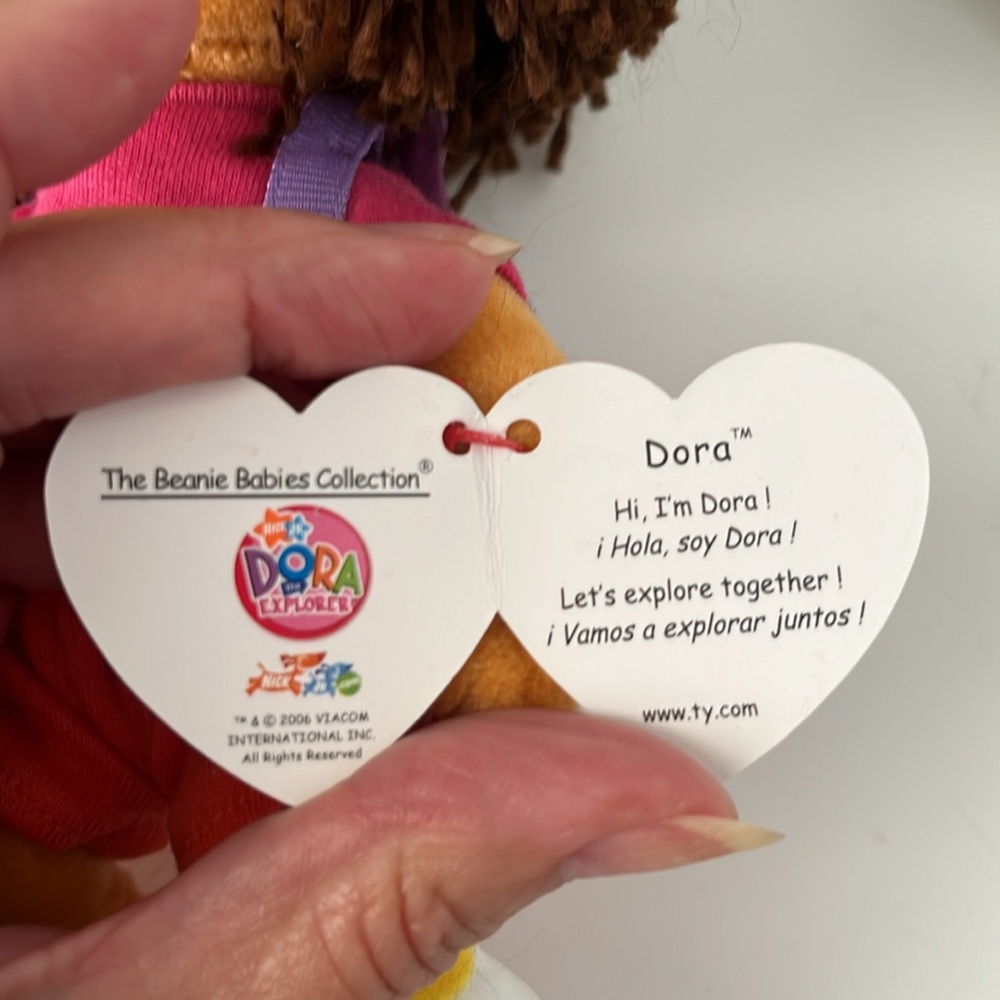NWT DORA 2006 TyBeanie Babies - Picture 5 of 5